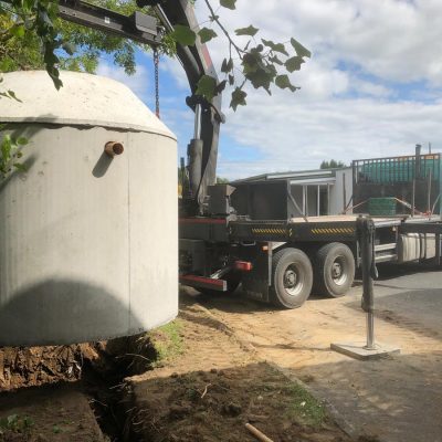 Rainwater Harvesting tank Installation